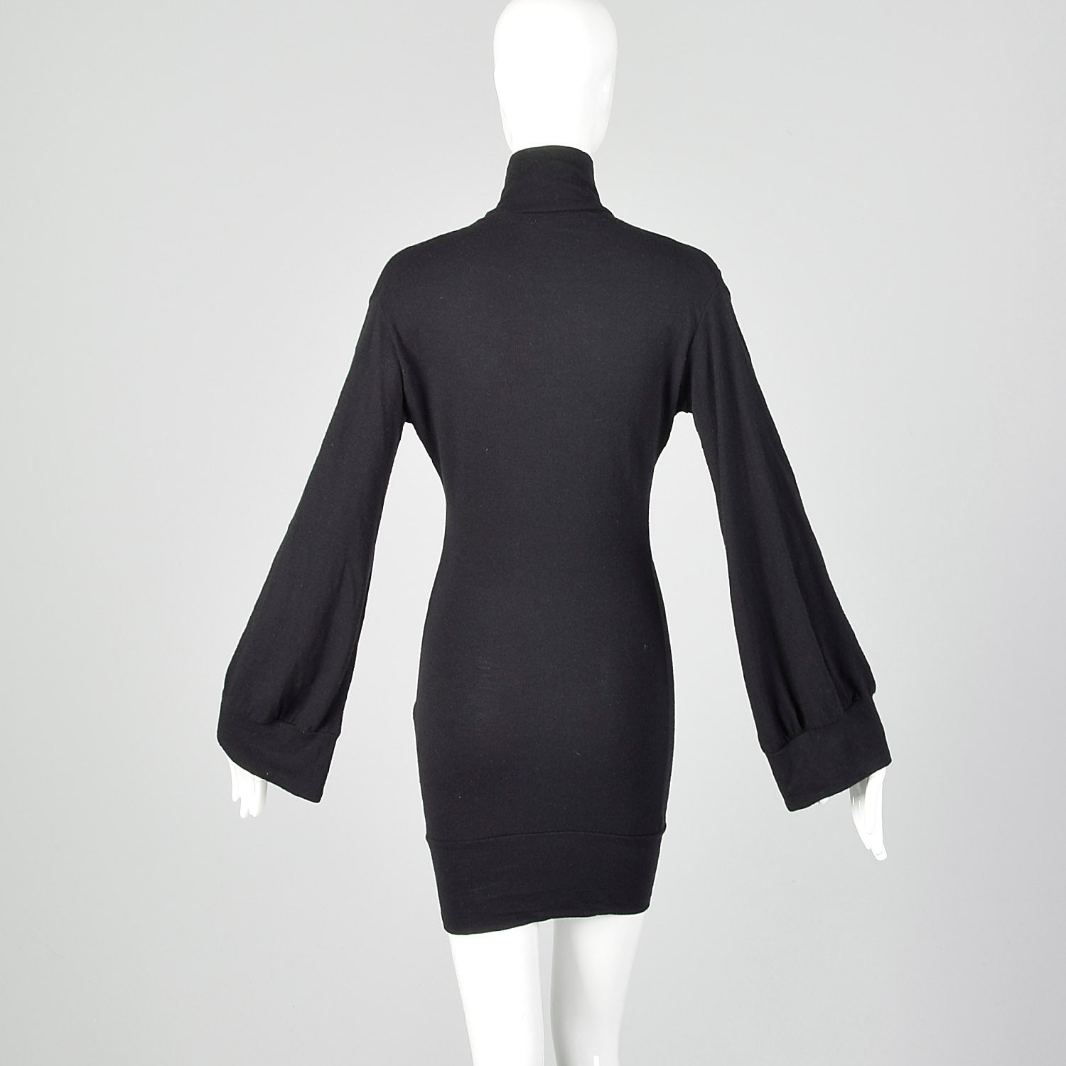 black bell sleeves