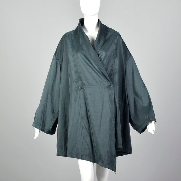 1990s Hino & Malee Green Asymmetric Jacket – Style & Salvage