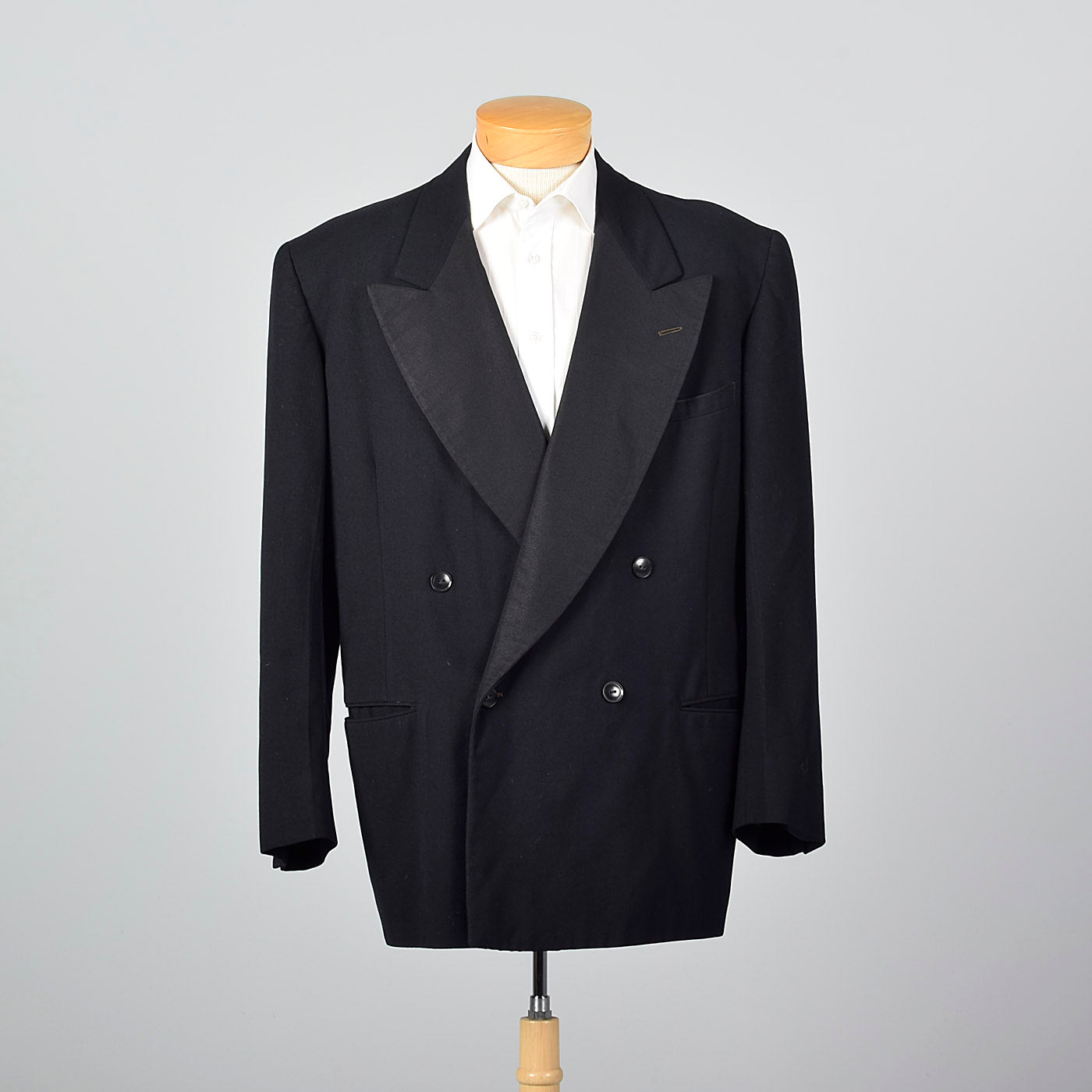 1940s Mens Black Tuxedo Jacket – Style & Salvage