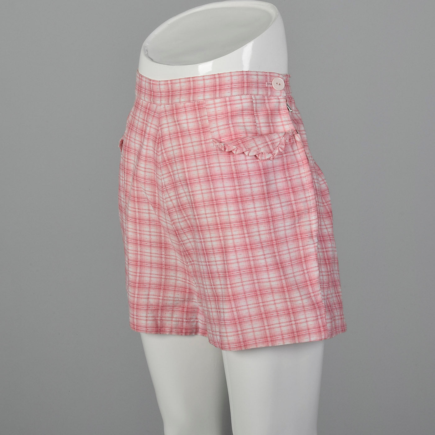 1950s Pink Plaid Shorts – Style & Salvage