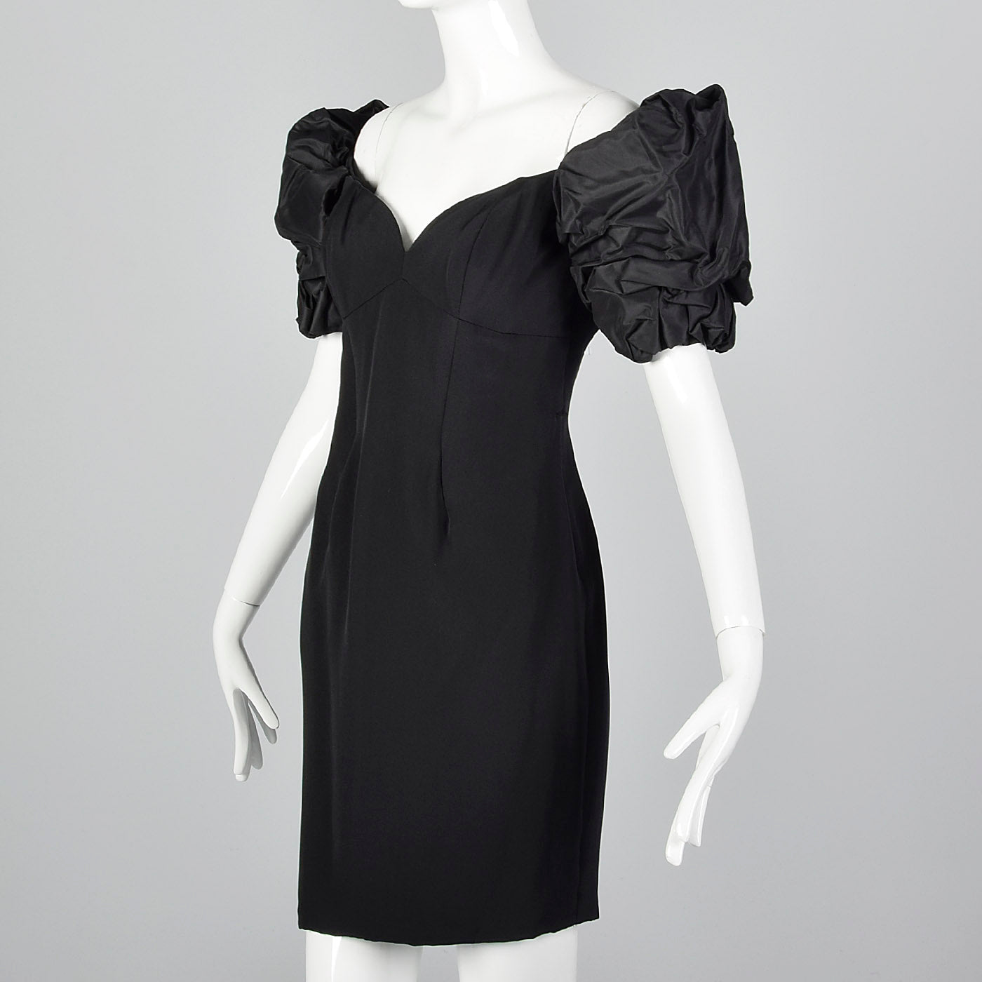 1980s Vicky Tiel Off Shoulder Mini Dress – Style & Salvage