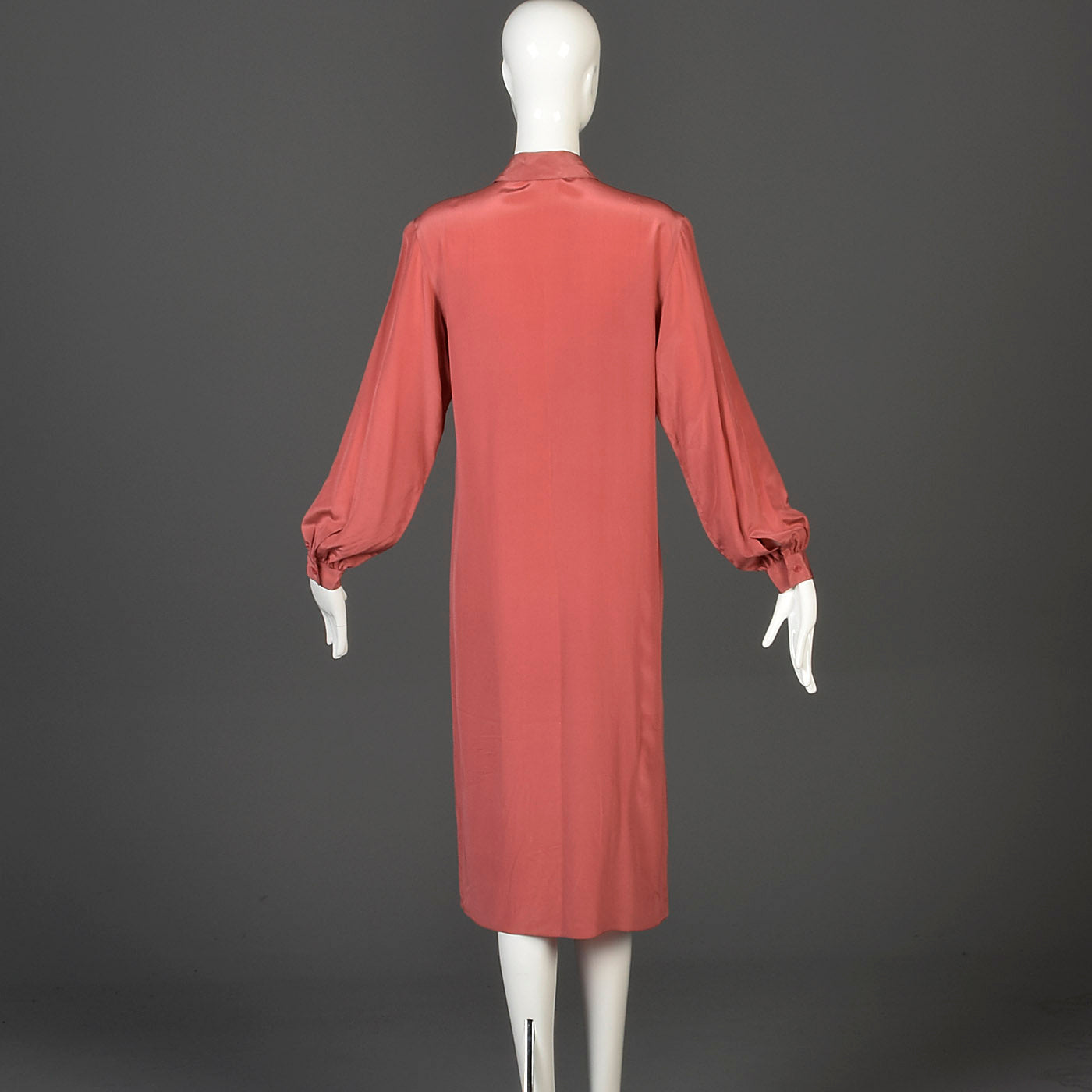 1970s Calvin Klein Minimalist Silk Dress – Style & Salvage