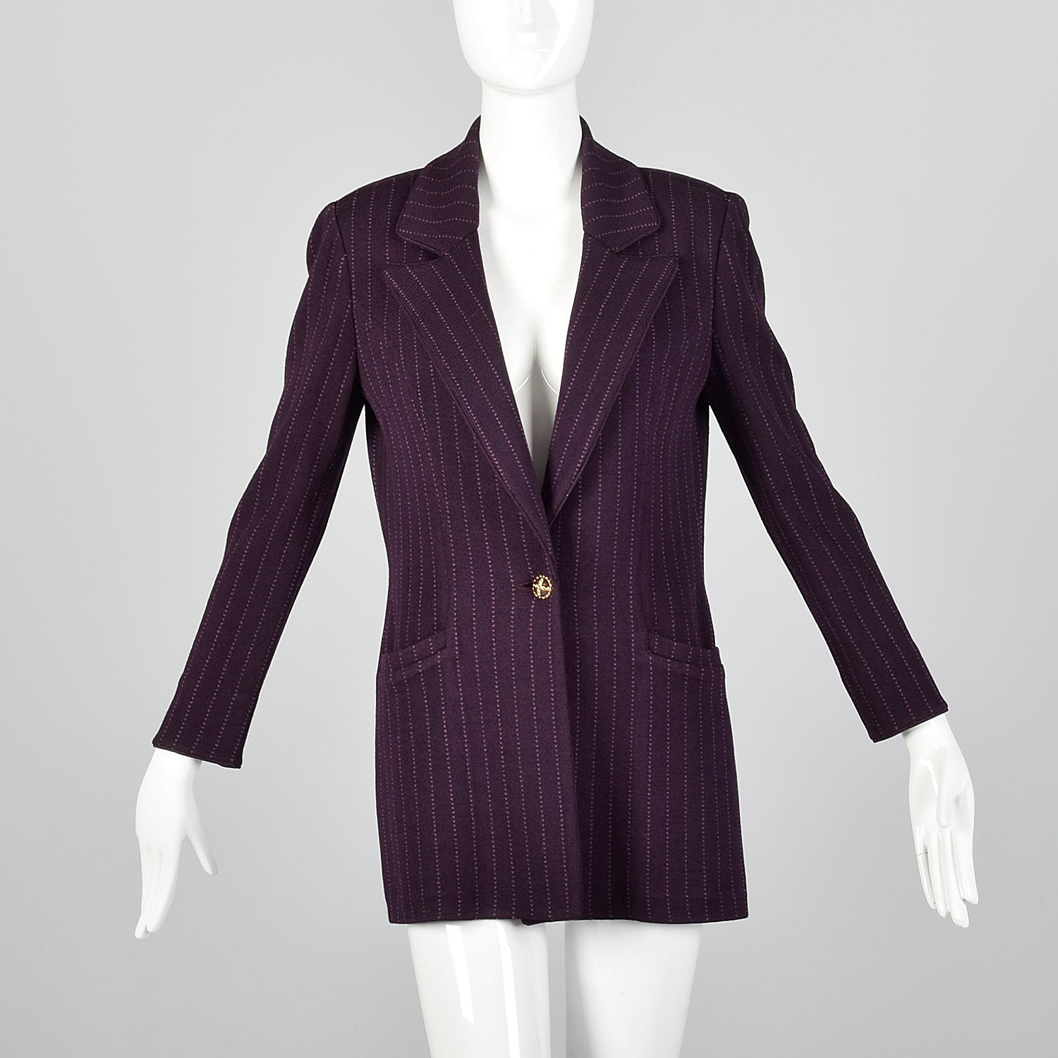 Small 1990s St. John Knit Blazer Jacket – Style & Salvage