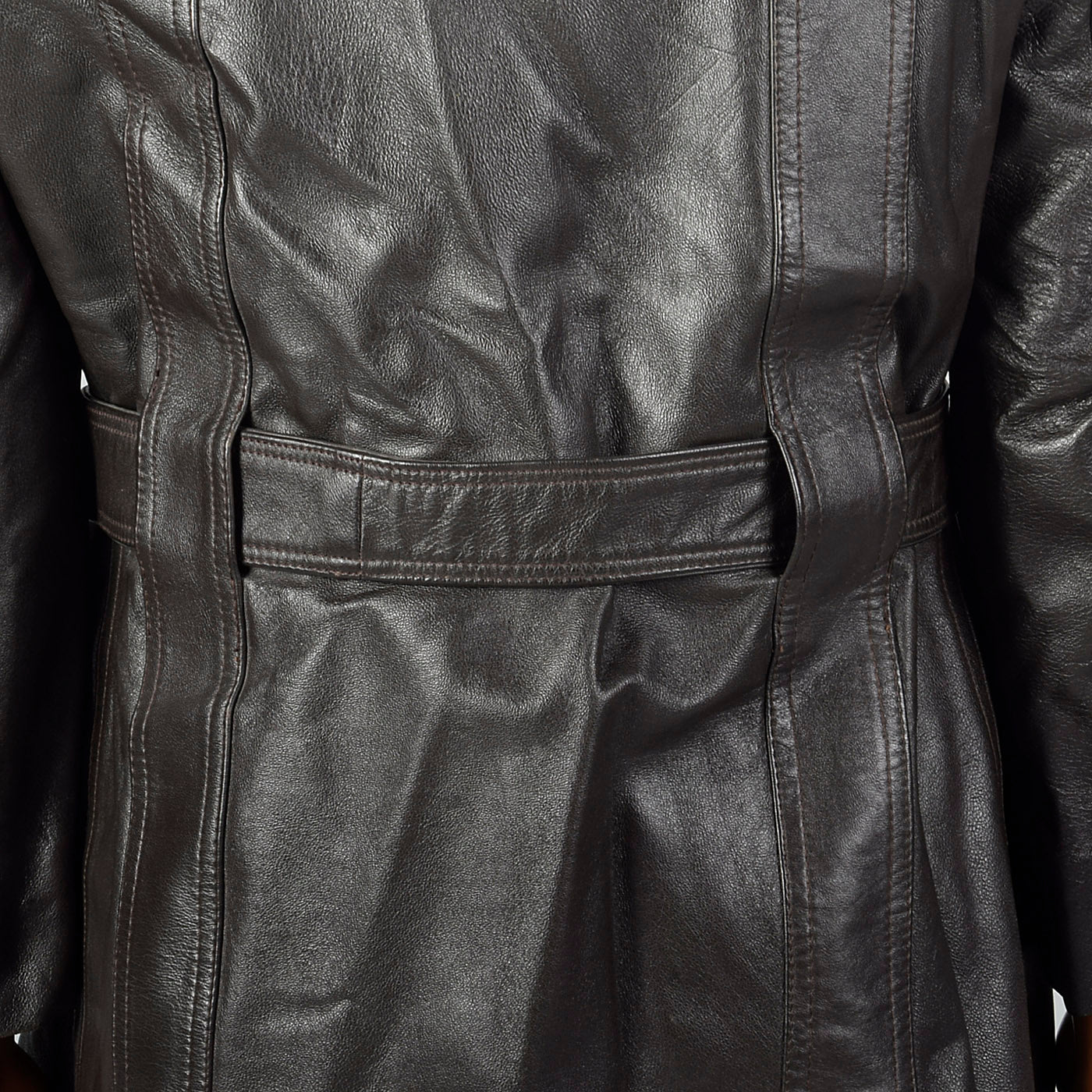 1960s Mens Belted Leather Norfolk Jacket – Style & Salvage