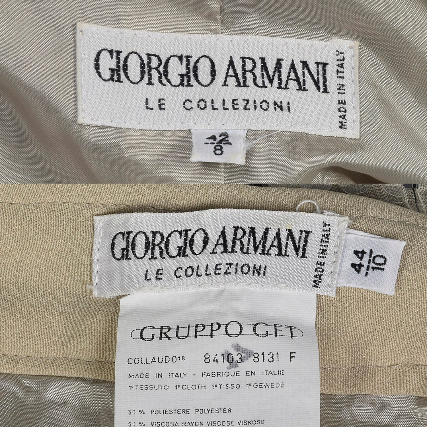 Giorgio Armani Label. Armani le Collezioni бирки. Куртка Armani Collezioni женская. Giorgio Armani Label on Pants.