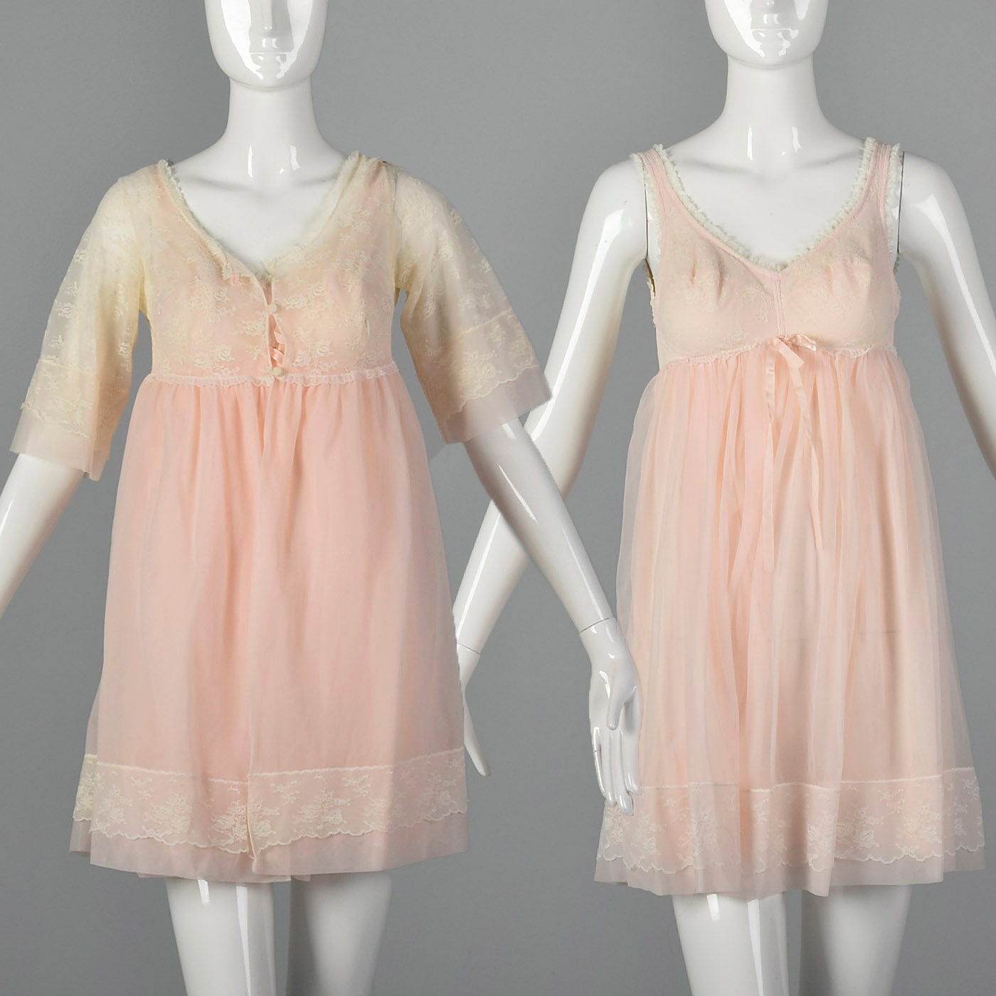 pink babydoll nightgown