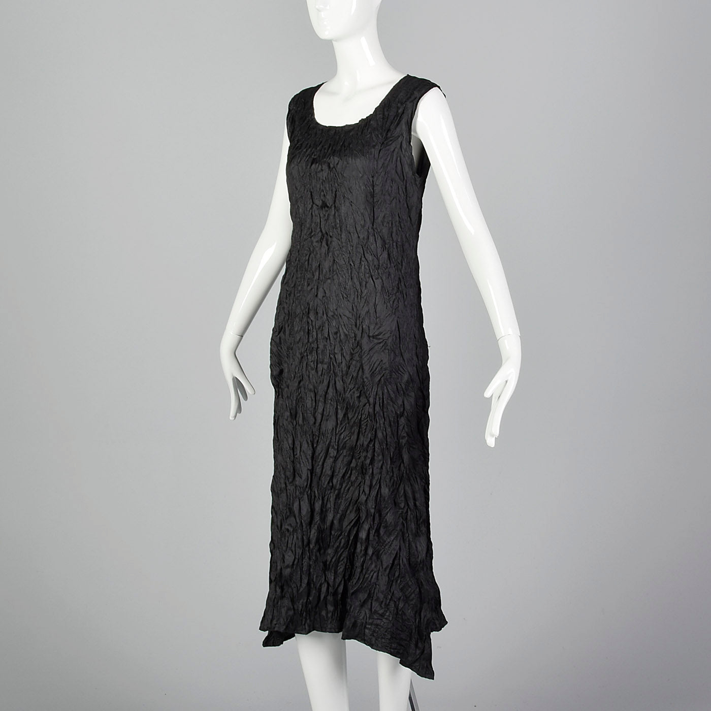 issey miyake black dress