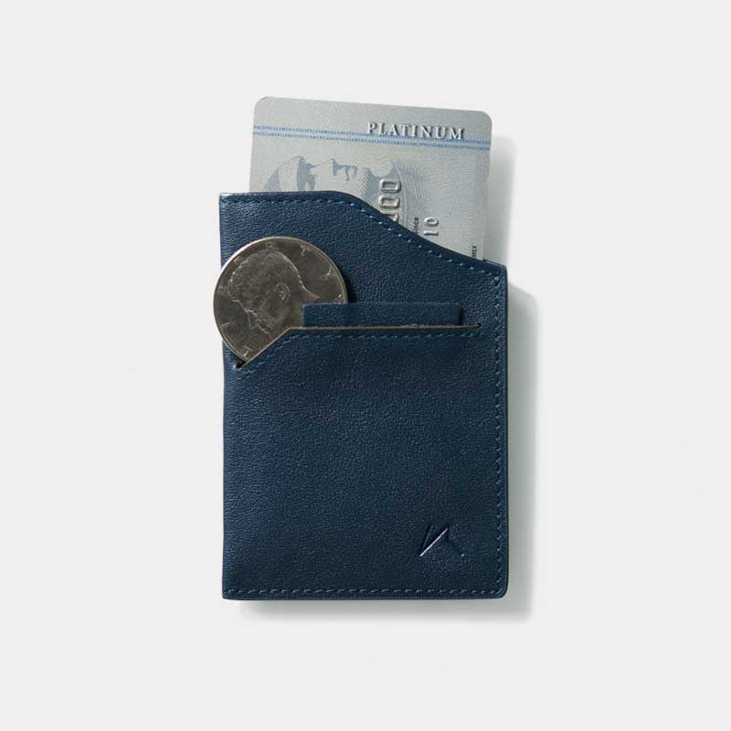 Kisetsu Natsu Card Holder Wallet Blue