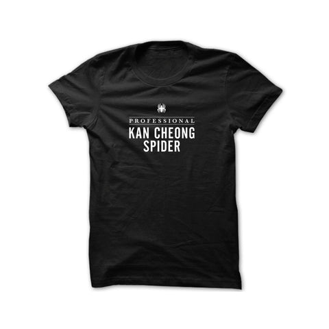 Statement Singapore Local T-shirt Design - Professional Kancheong Spider T-shirt