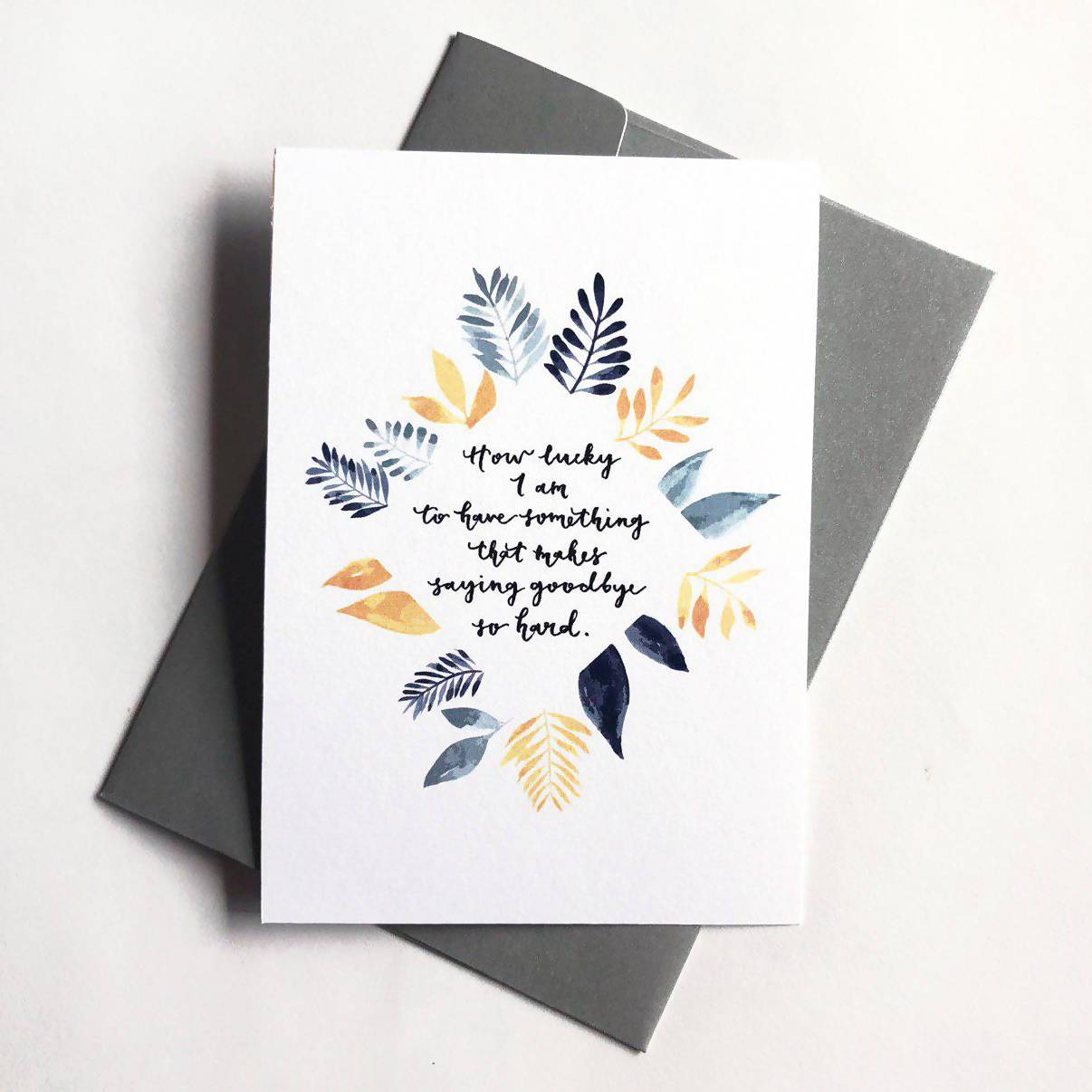 farewell | greeting card