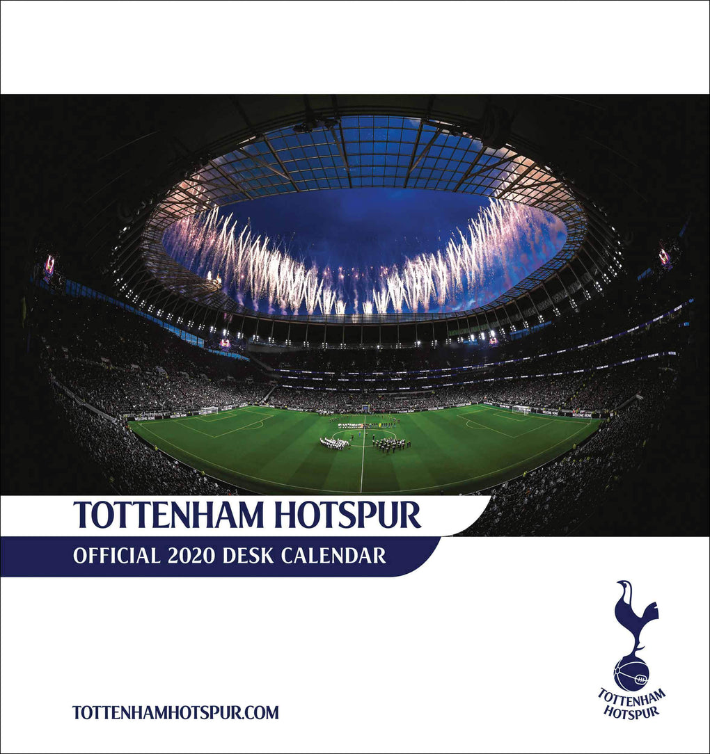 Tottenham Hotspur Fc 2020 Desk Easel Calendar Naiise