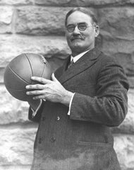 James Naismith invents basketball