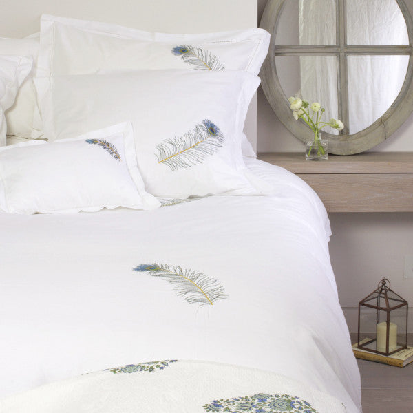 Peacock Feather Duvet Cover By Sarahk Designs Sarahk