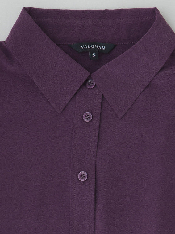 The Hepburn silk shirt: Journey into Night | silk shirts by VAUGHAN