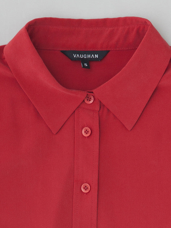 The Hepburn silk shirt: Love Affair | silk shirts by VAUGHAN