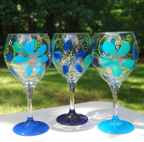 cheap decorative wine glasses