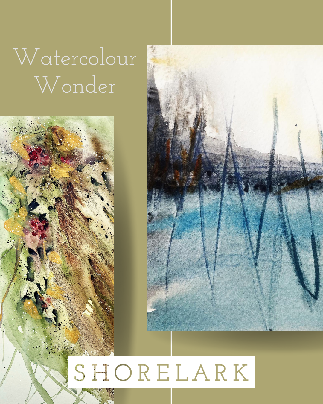 Watercolour Wonder Beginner Workshop East Lothian Kat Healy artist