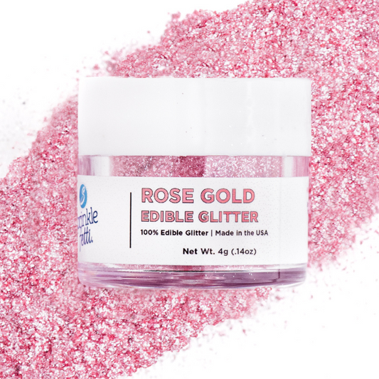 Red Edible Glitter FDA Approved Made in USA - Kosher, Vegan — The Cookie  Countess