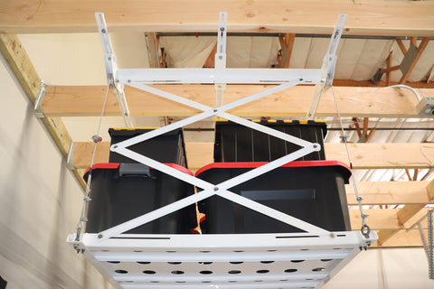 The 7 Best Overhead Ceiling Racks Garage Storage Systems Garage Door Nation