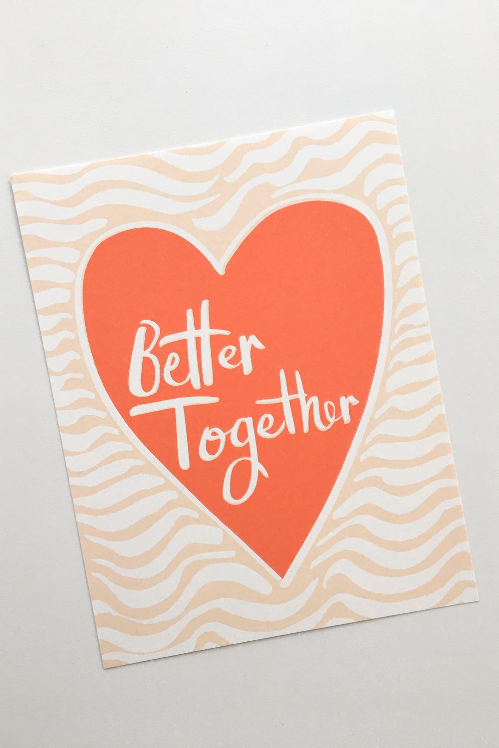 Better Together Art Print Avril Loreti Modern Home