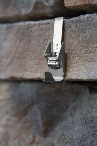 Hangman Stainless Steel J-Hook requires no tools to install.