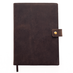Refillable Leather Journal - Premium Lined A5 Writing Notebook Cover ...