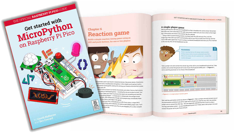 Get Started with MicroPython on Raspberry Pi Pico book