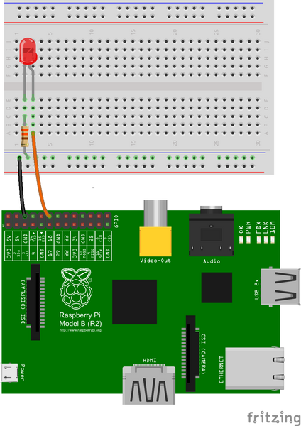 Turning on an LED with Raspberry GPIO Pins The Pi Hut