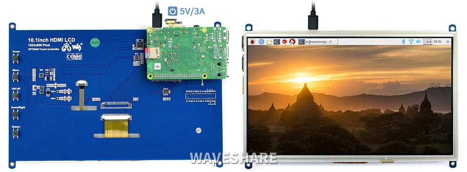 Raspberry Pi 4 Connection Example