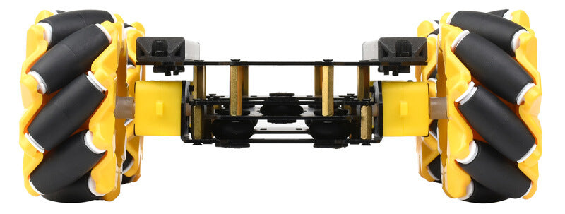 Mecanum robot chassis front