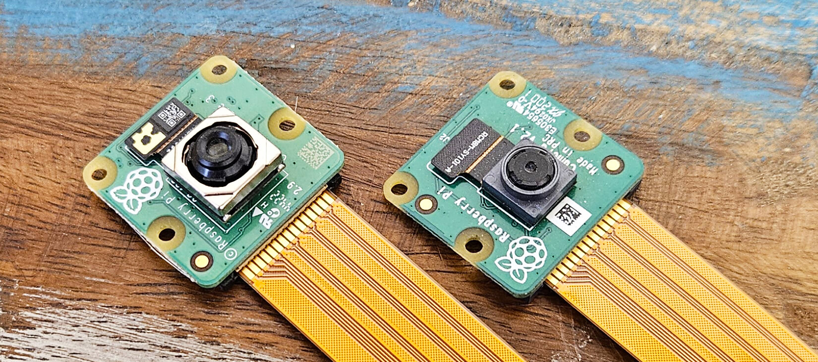 Official Raspberry Pi camera modules