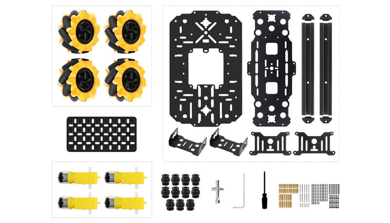 Robot chassis parts