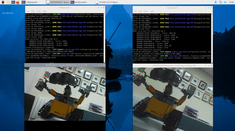 Two cameras with Raspberry Pi 5