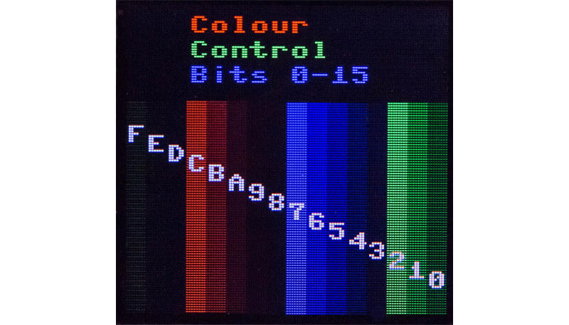 Waveshare LCD colour control