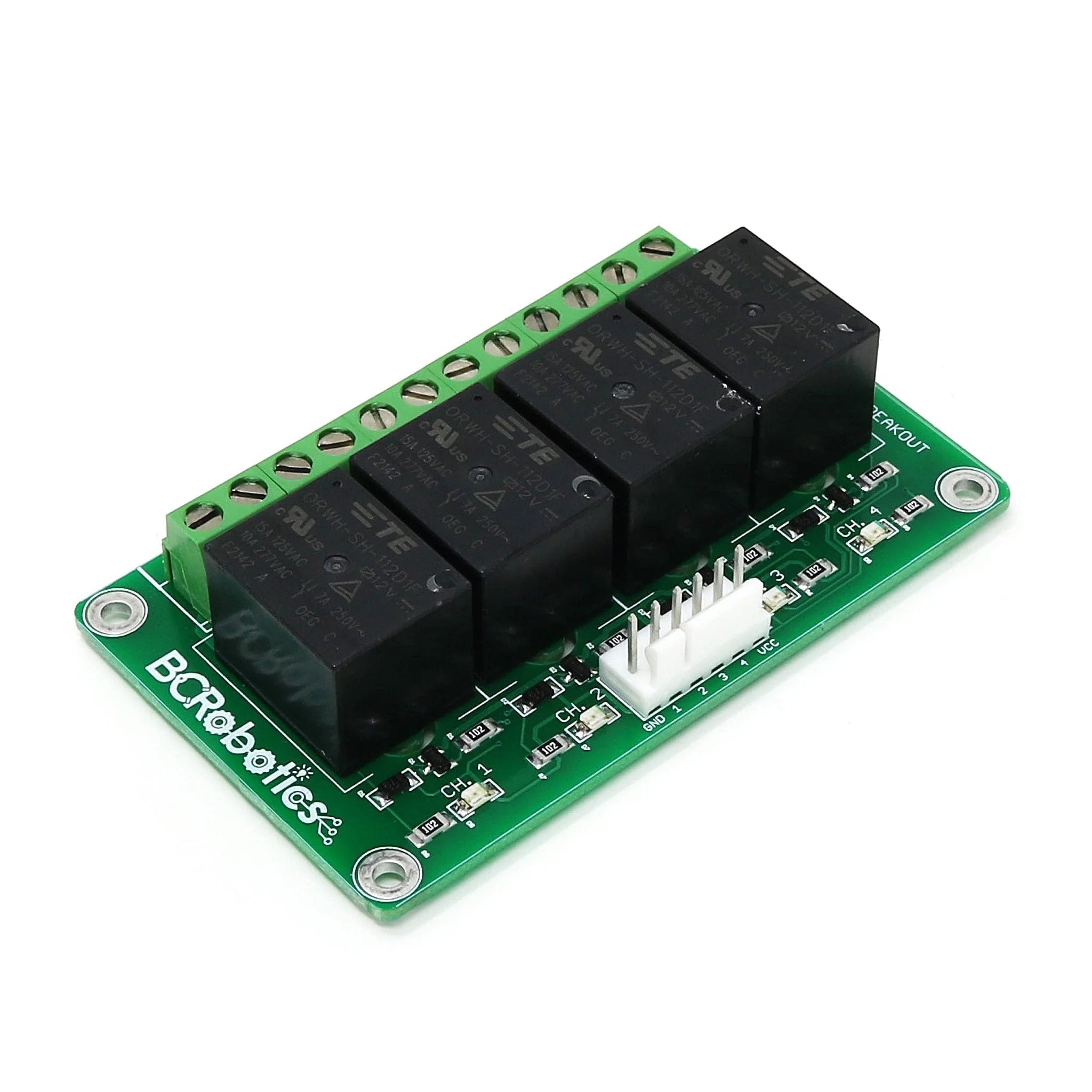 4 Channel Relay Breakout 12V