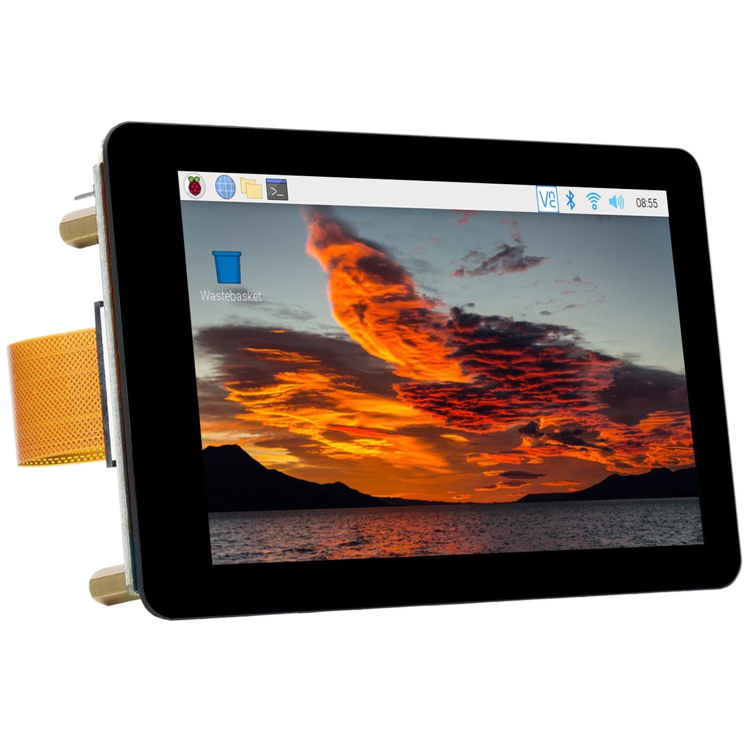 7 inch ips display with dip interface