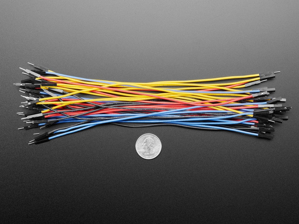 Premium Silicone Covered Extension Jumper Wires - 200mm x 40 - The Pi Hut