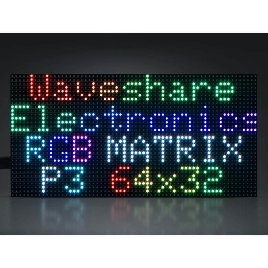 Rgb Led Matrix For Raspberry Pi Pico 64x32 The Pi Hut 8574