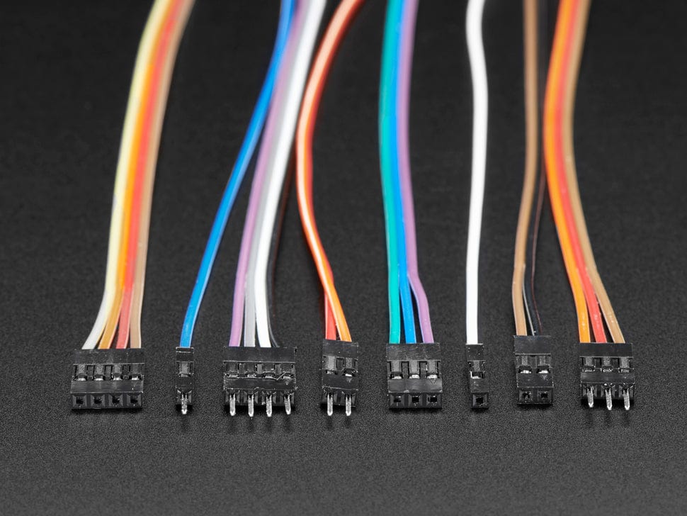 Small Single Row Wire Housing Pack for DIY Jumper Cables | The Pi Hut