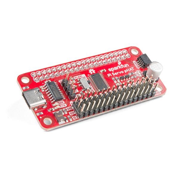 SparkFun Servo pHAT for Raspberry Pi by Sparkfun - The Pi Hut