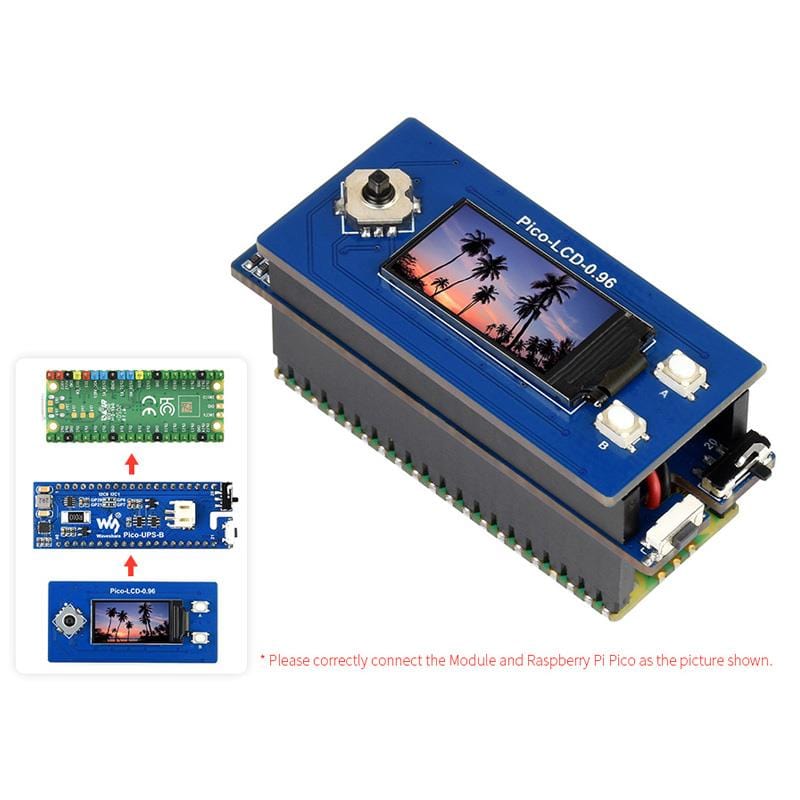 Ups Module For Raspberry Pi Pico With 600mah Lipo Battery The Pi Hut 7755