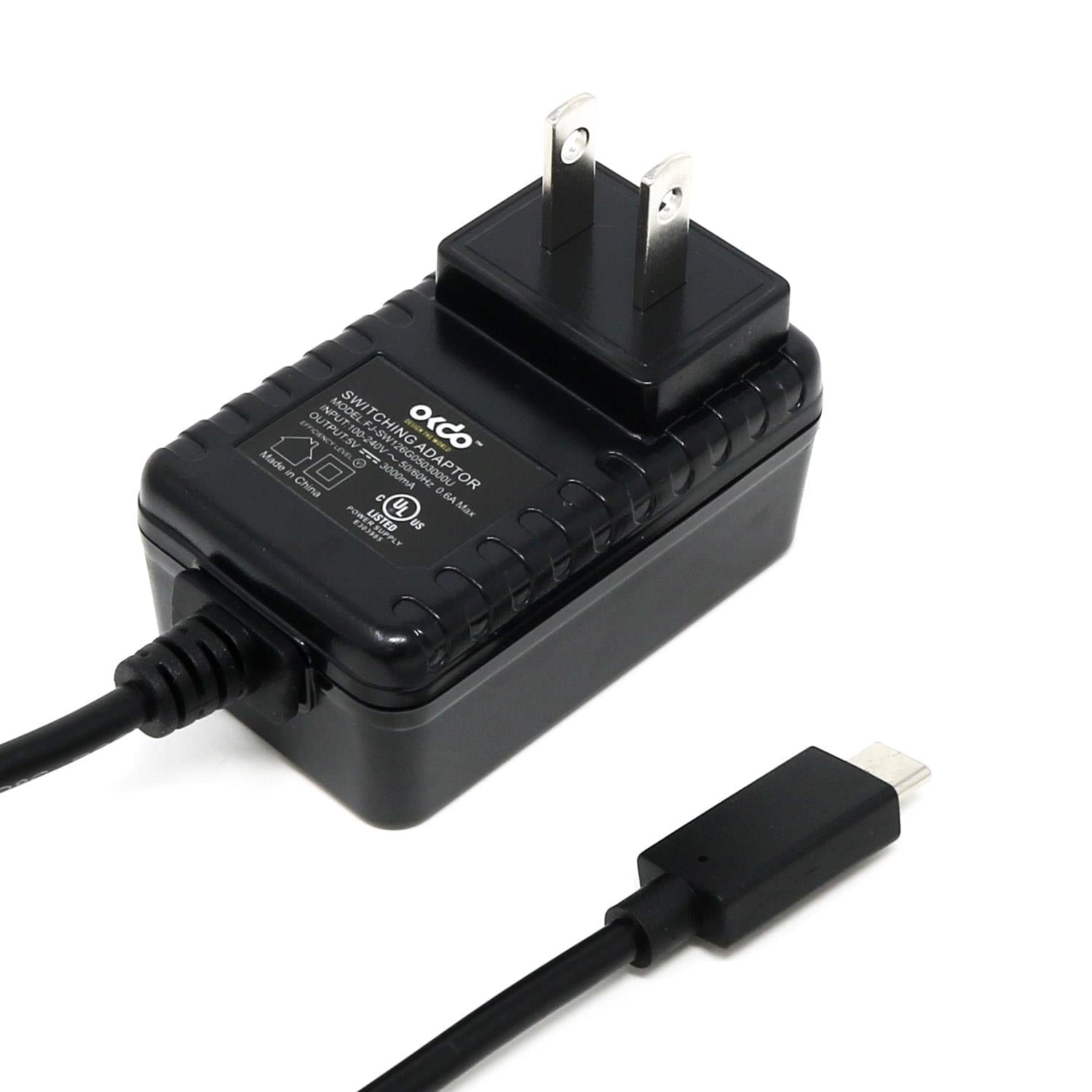 US USB-C Pi 4 Power Supply (5V 3A) | The Pi Hut