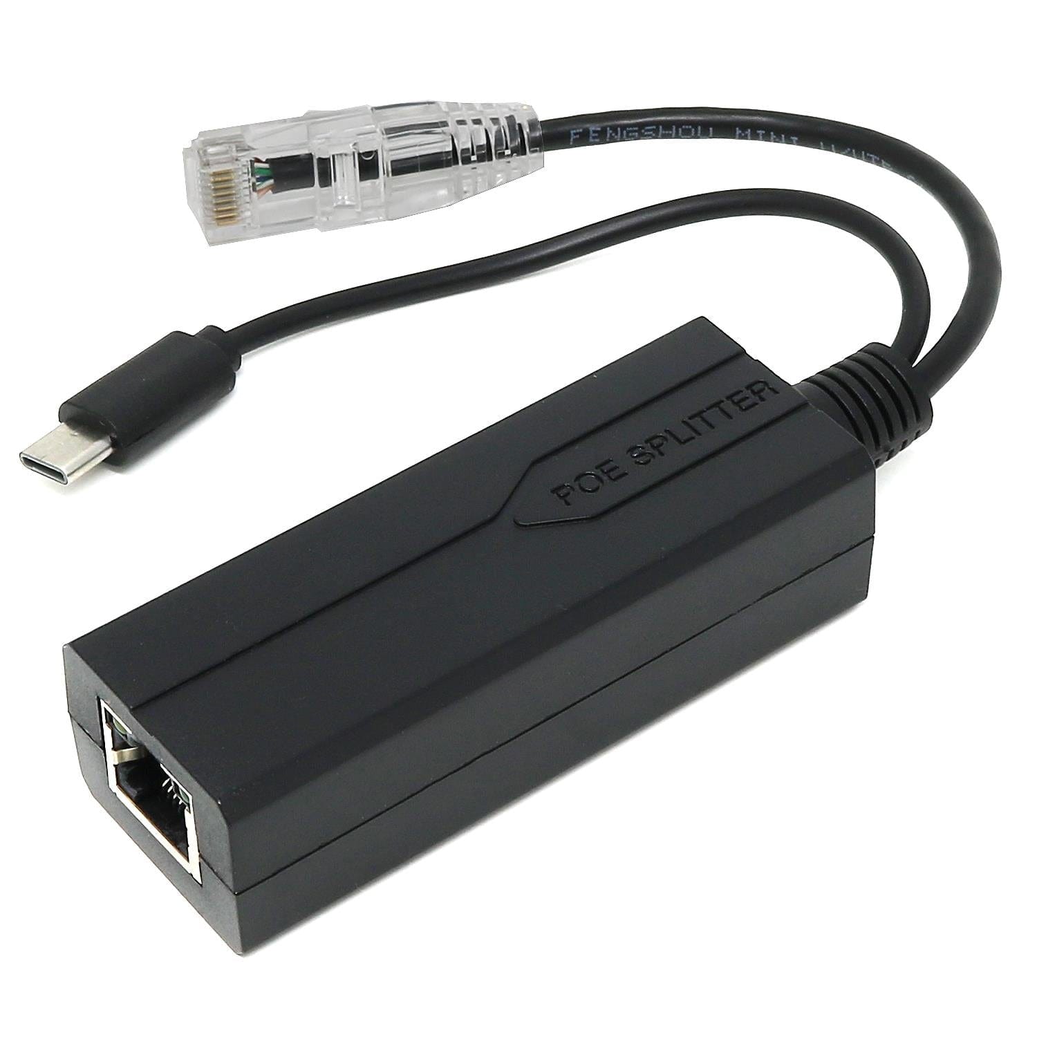 USB-C Gigabit PoE Splitter (5V 2.4A)
