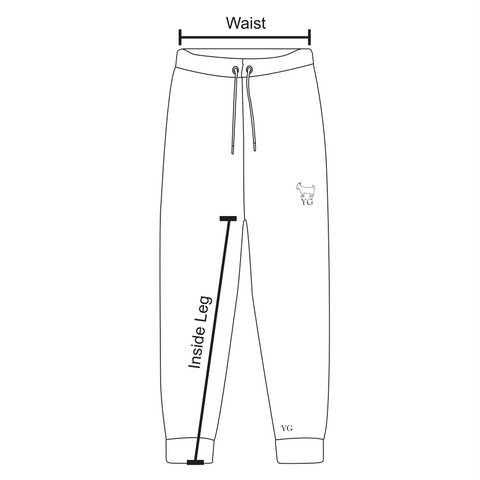 YG Tracksuit Bottoms - Khaki/White