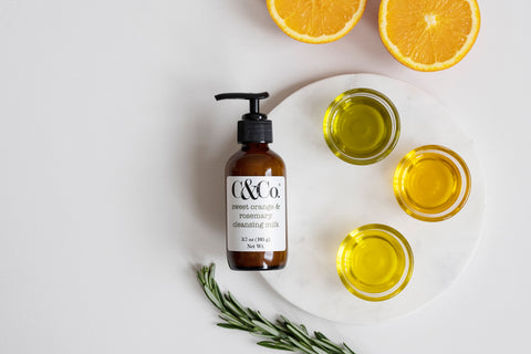 Sweet Orange & Rosemary Cleansing Milk | PM Bubbling Cleanser