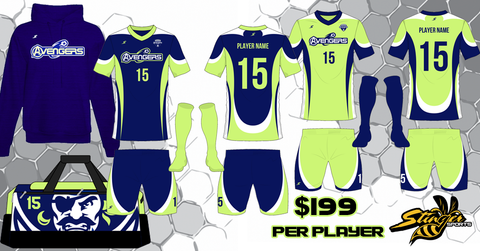 custom soccer team uniforms