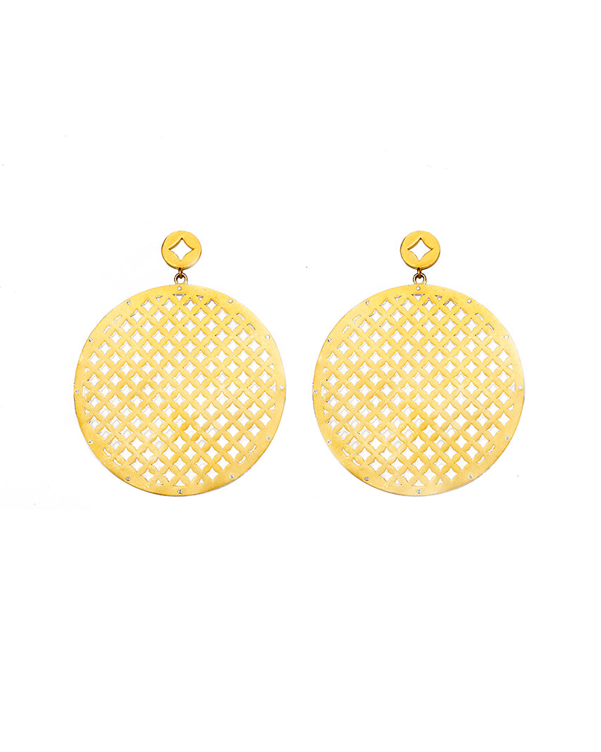 Rosette Earring – Rosy Attie Joyería