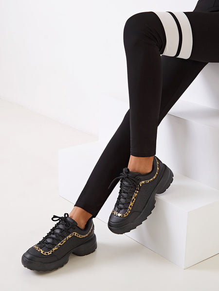 shein leopard sneakers