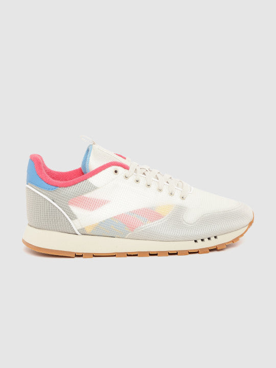 reebok classic leather coral pink