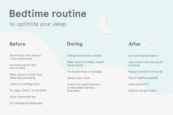 Bedtime routine